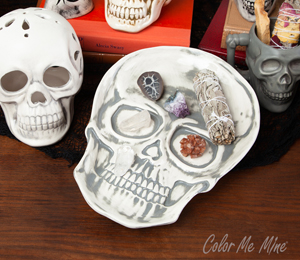 Northcenter Vintage Skull Plate