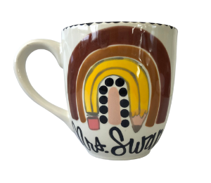 Northcenter Neutral Rainbow Mug