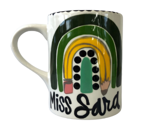 Northcenter Green Rainbow Mug