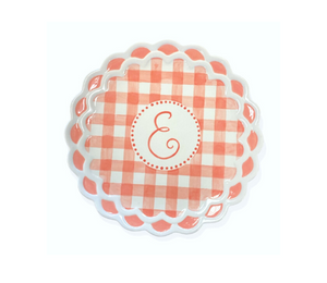 Northcenter Gingham Monogram