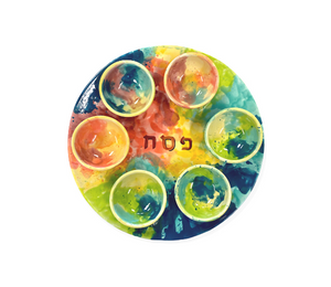 Northcenter Watercolor Sedar Plate