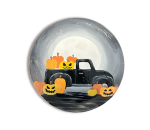 Northcenter Pumpkin Truck Plate