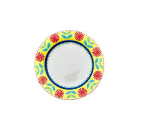 Northcenter Floral Charger Plate