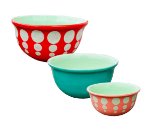 Northcenter Retro Mixing Bowls