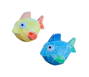 Northcenter Faceted Fish