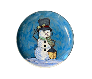 Northcenter Rustic Glazed Snowman