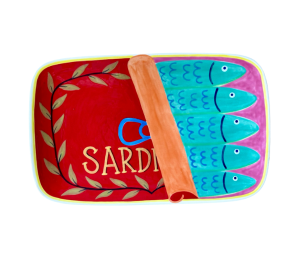 Northcenter Sardines Dinner Plate