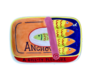 Northcenter Anchovies App Plate