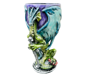 Northcenter Antique Dragon Goblet