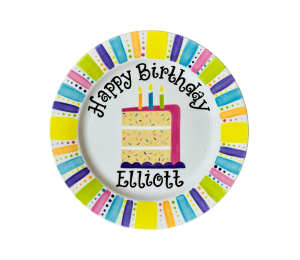 Northcenter Birthday Cake Plate